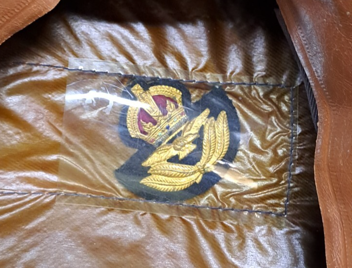 POST WW2 RAF OFFICERS SERVICE DRESS CAP BRITISH ARMY FIELD MILITARY 1953