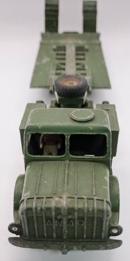 Rare Dinky Toys Thornycroft Antar Truck Artillery Tractor Field Gun Set Bundle