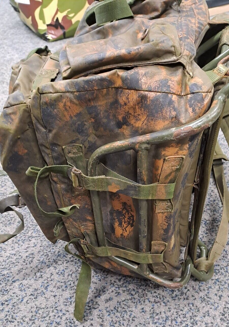 Rare Original British Army SAS UKSF PARA Airbourne 1980's Bergen Bag with Frame