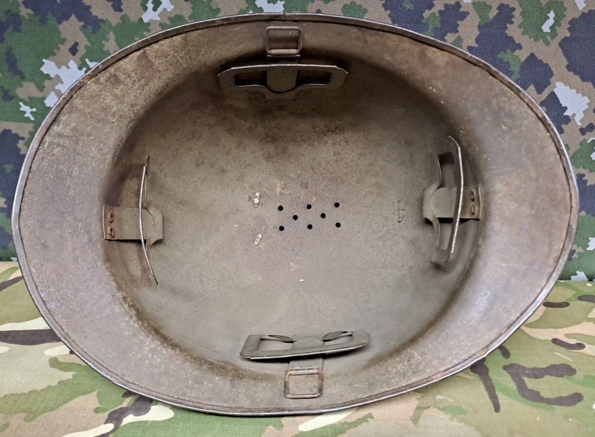 Original WW2 French Army Military M1926 Model Adrian Helmet Shell World War Two