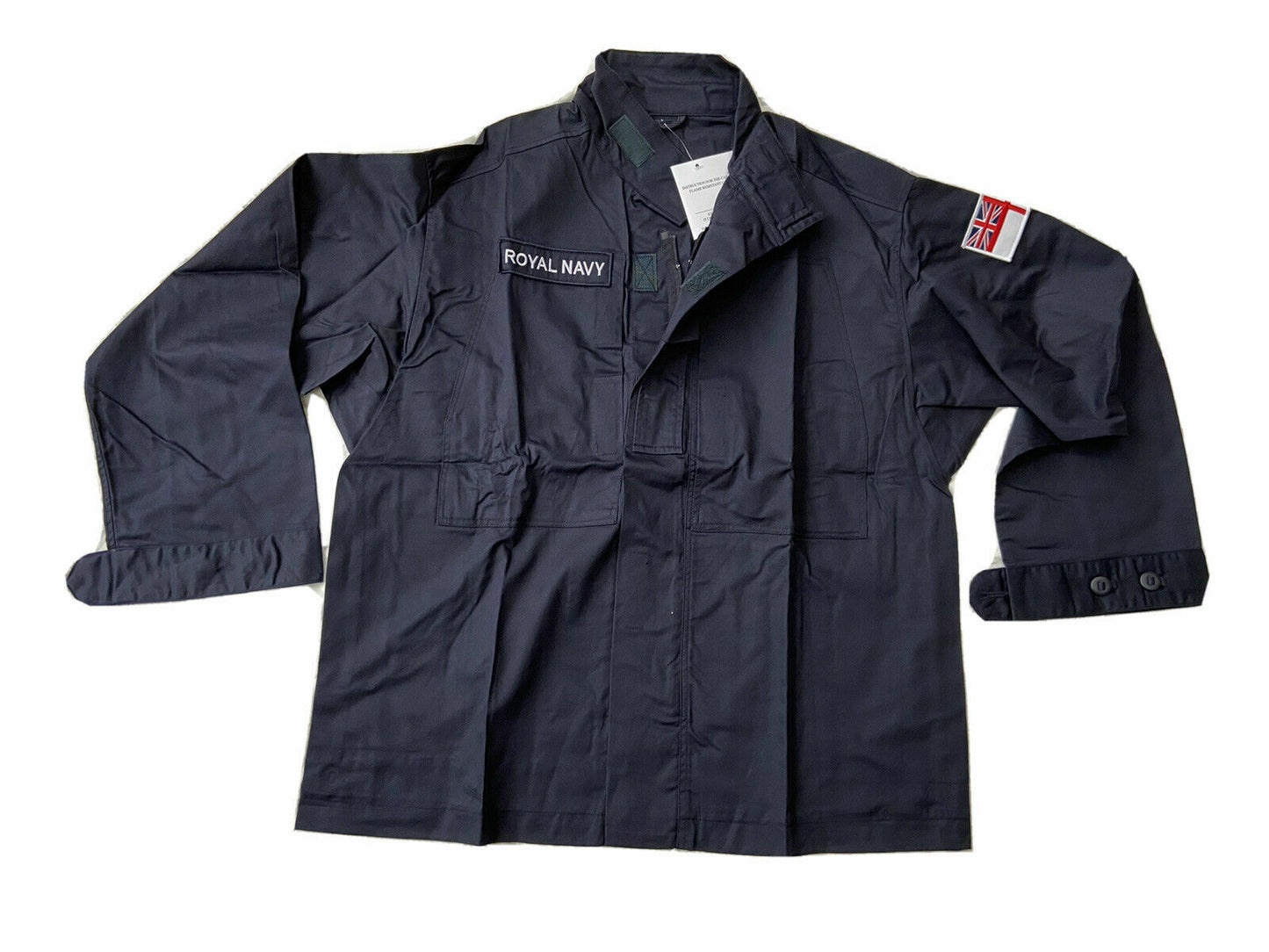 Royal Navy PCS Combat Shirt / Jacket Warm Weather FR RN Navy Blue ~ New 200/112