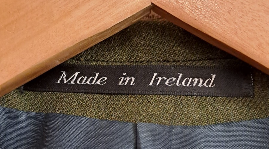 Rare Vintage Irish Defence Force Army Military Jacket Parade Dress Tunic