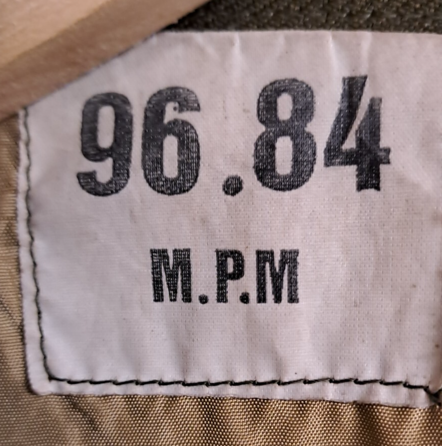 Rare Vintage French Foreign Legion Army Military Jacket Parade Dress Tunic