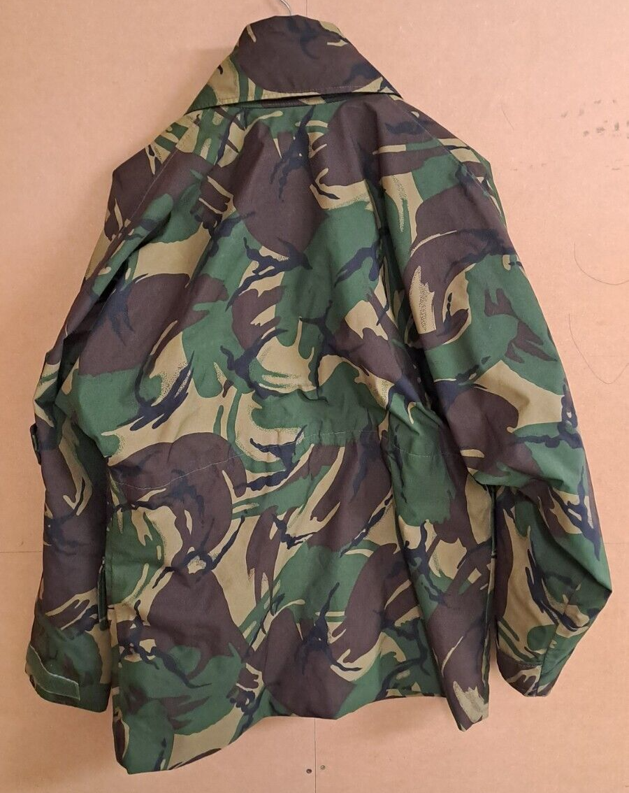 RARE Original SAS UKSF Sniper Halo Woodland DPM Camo Gore-Tex Jacket Smock - Med