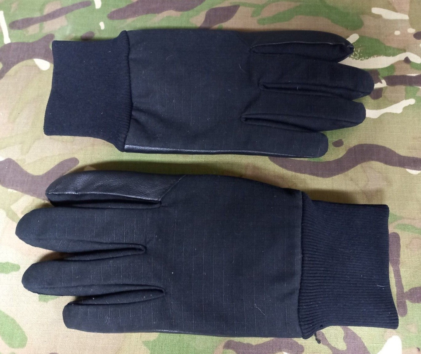 NEW British Army Military Issue Black Technicians & Mechanics Gloves - Size 7
