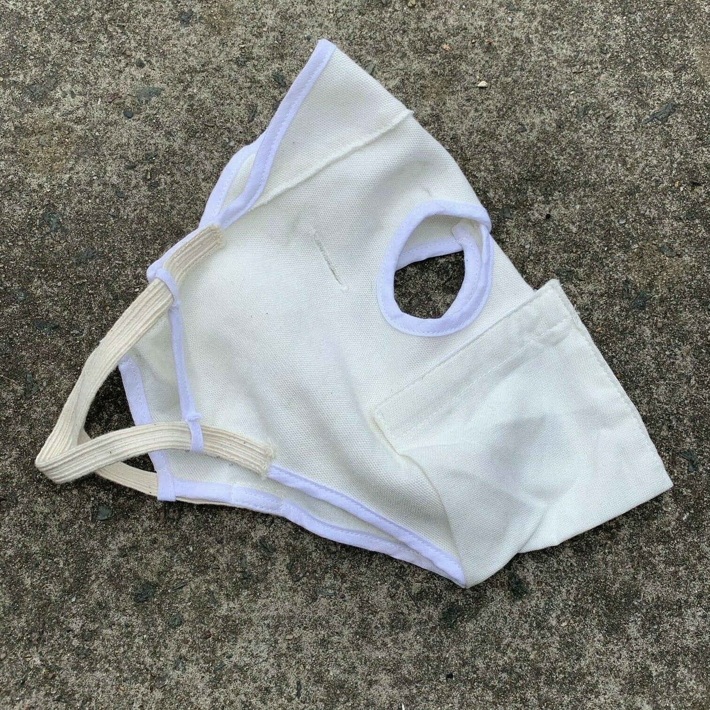 UK British Army Surplus Issue Cream Extreme Cold Weather ECW Face Covering Mask