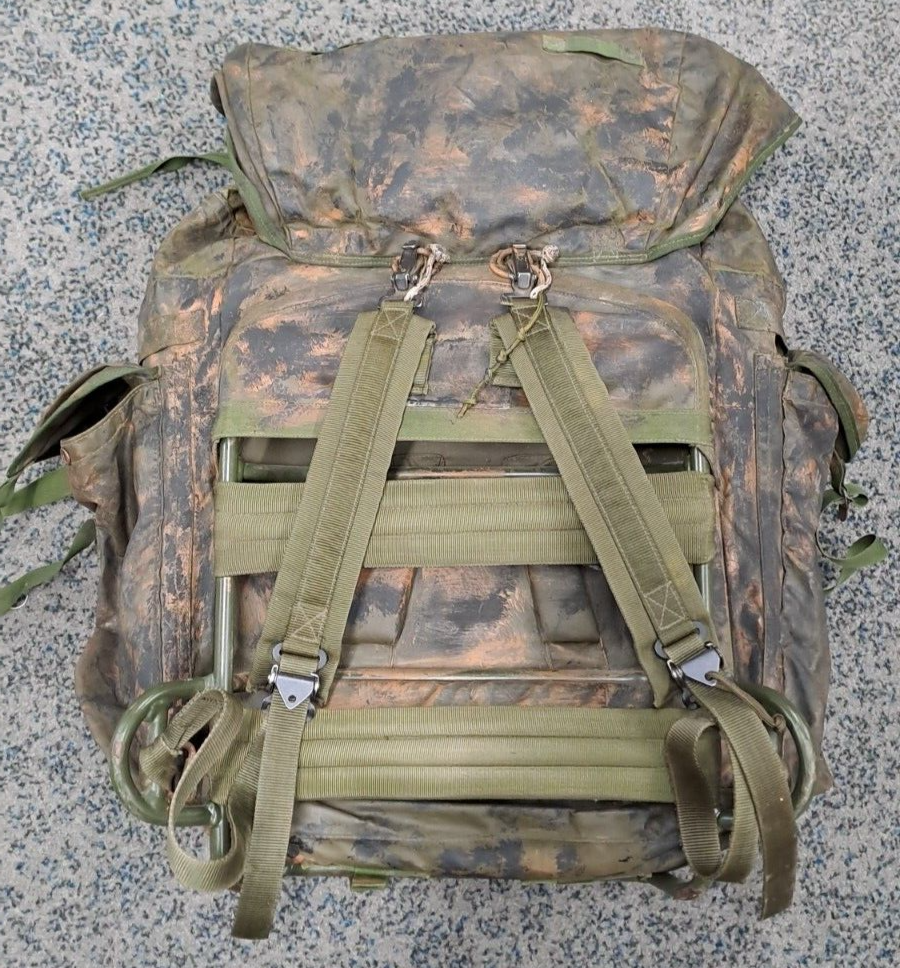 Rare Original British Army SAS UKSF PARA Airbourne 1980's Bergen Bag with Frame