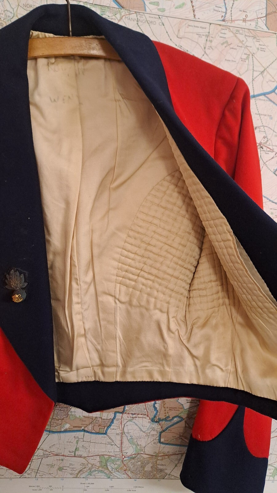 Rare British Army Military Honourable Artillery Company Dress Uniform Tunic