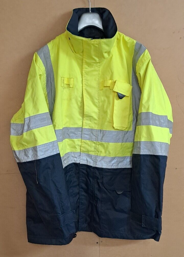 Seyn International Safety Hi-Vis High Visibility Waterproof Coat Jacket - L