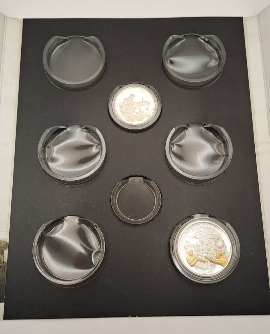 Rare Genuine Remembrance Flanders Museum Coins Coin Set Collection