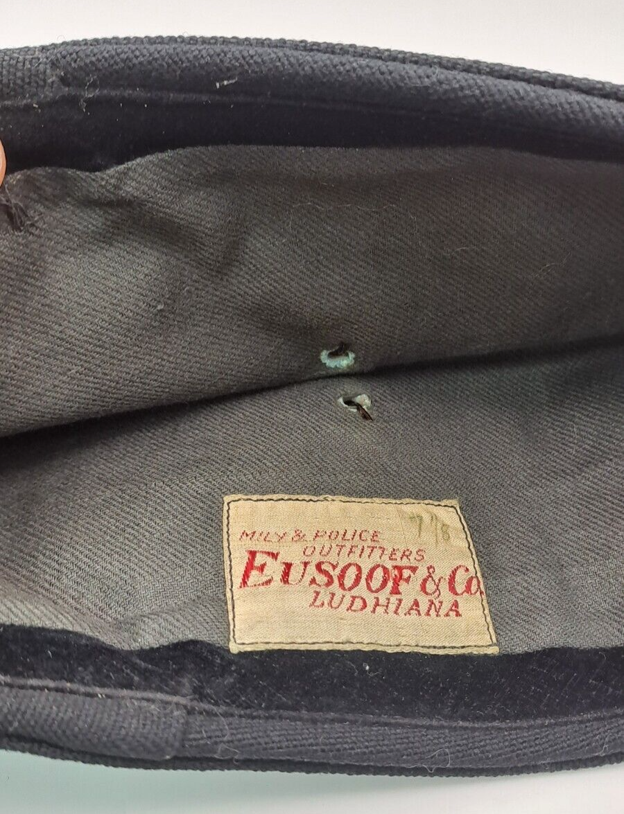 Rare Original WW1 WW2 Royal Army Ordnance Corps Officers Side Cap Hat - No Moth