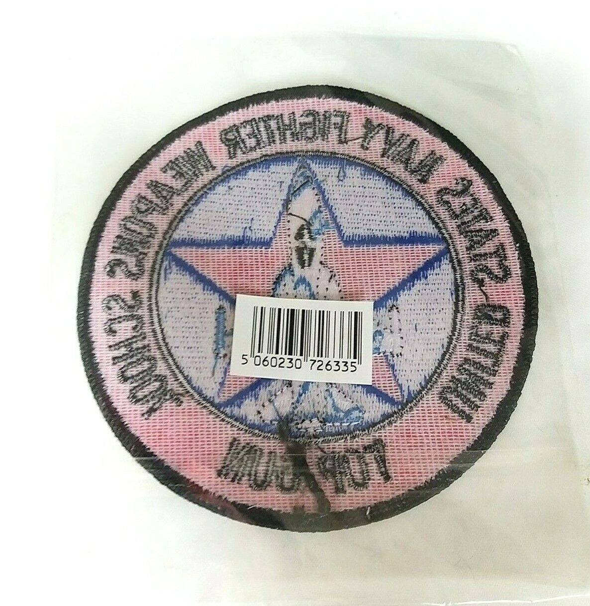 Brand New Custom Embroidered US Navy Top Gun Jet Fighter Weapons School Patch