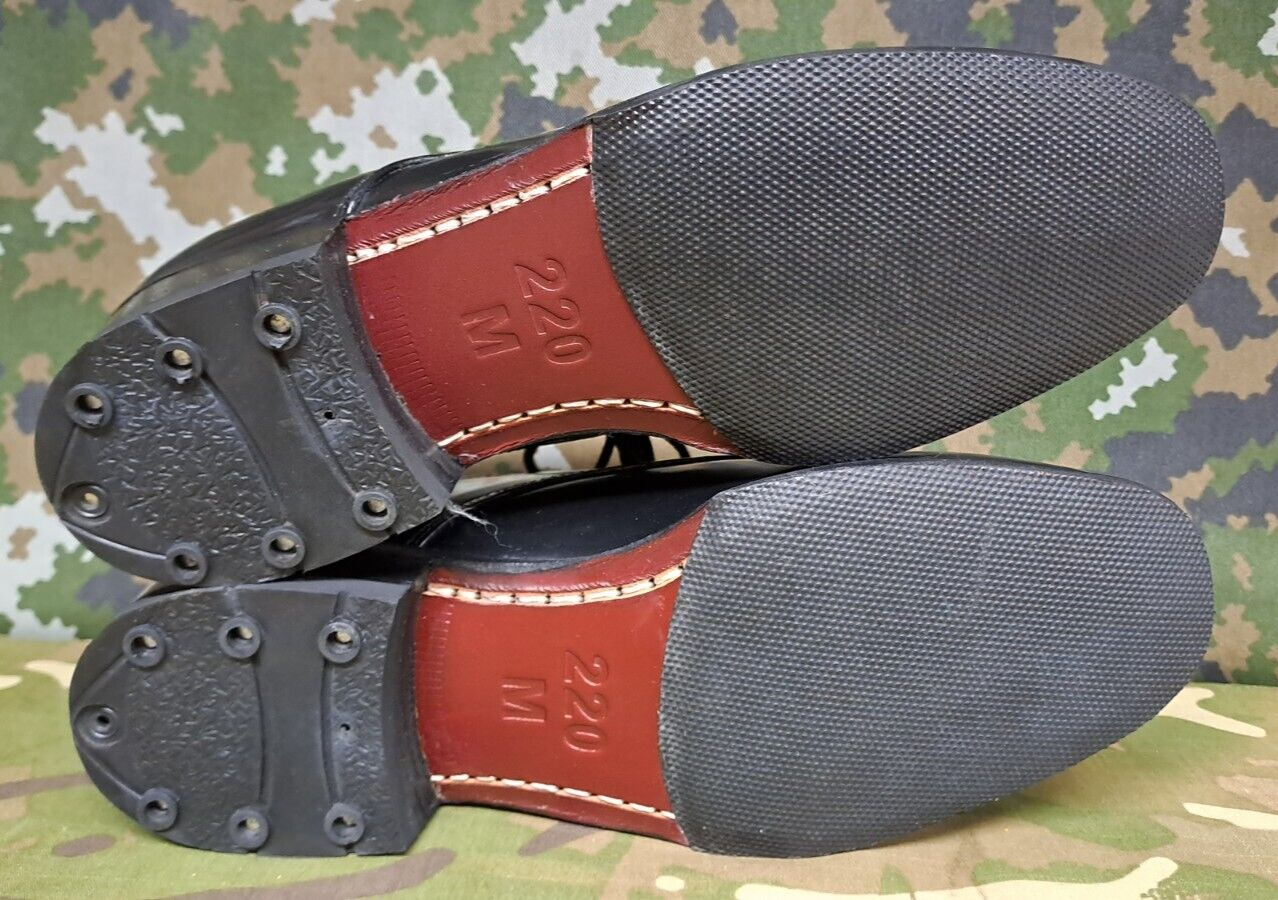 NEW Women's British Army Military Surplus Formal Parade Dress Leather Shoes 3 M