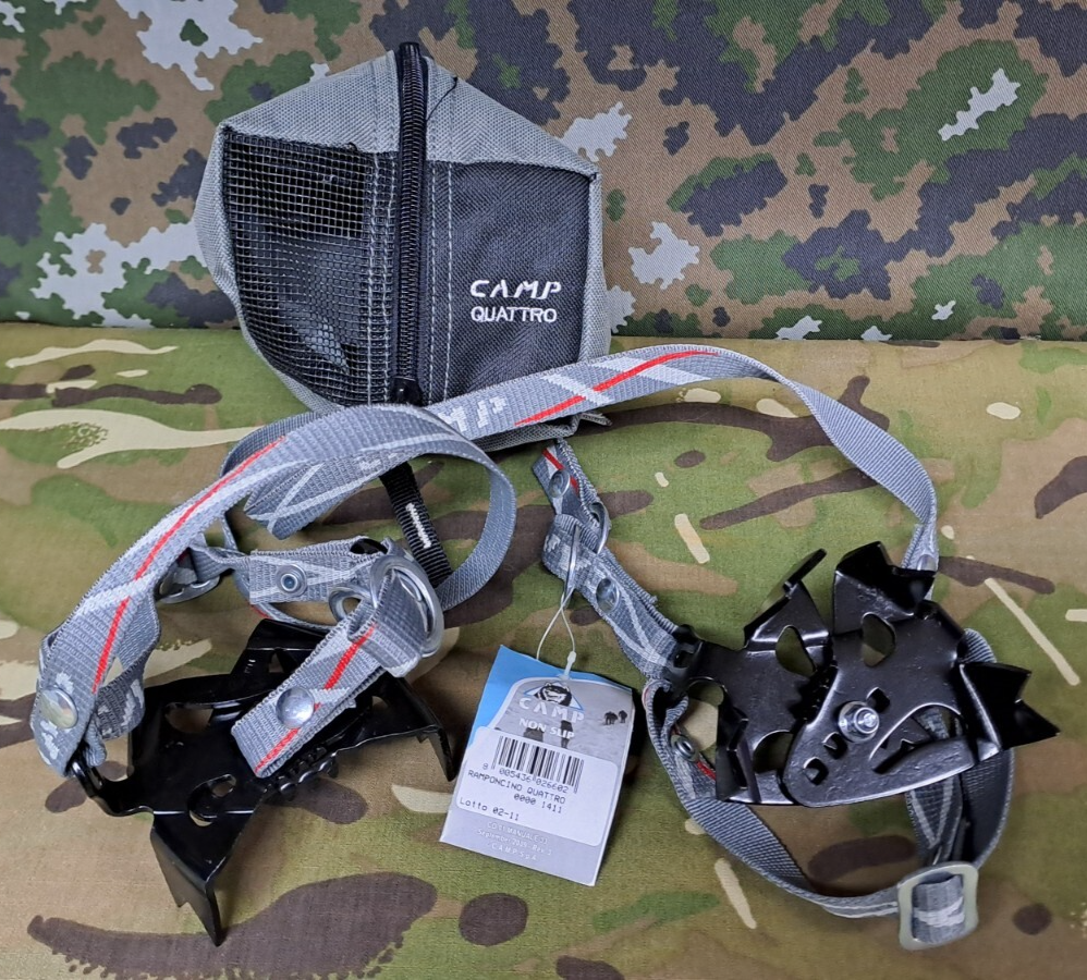 New Camp Quattro Crampons Walking Hiking Mountaineering Snow Trekking