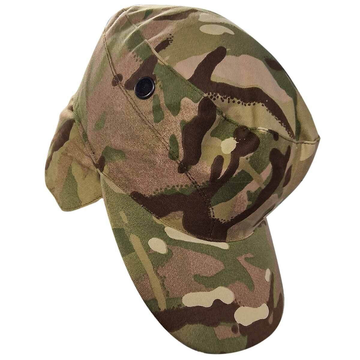 New British Army Surplus Combat Cap MTP Camouflage Field Patrol Cap Hat - 52 CM