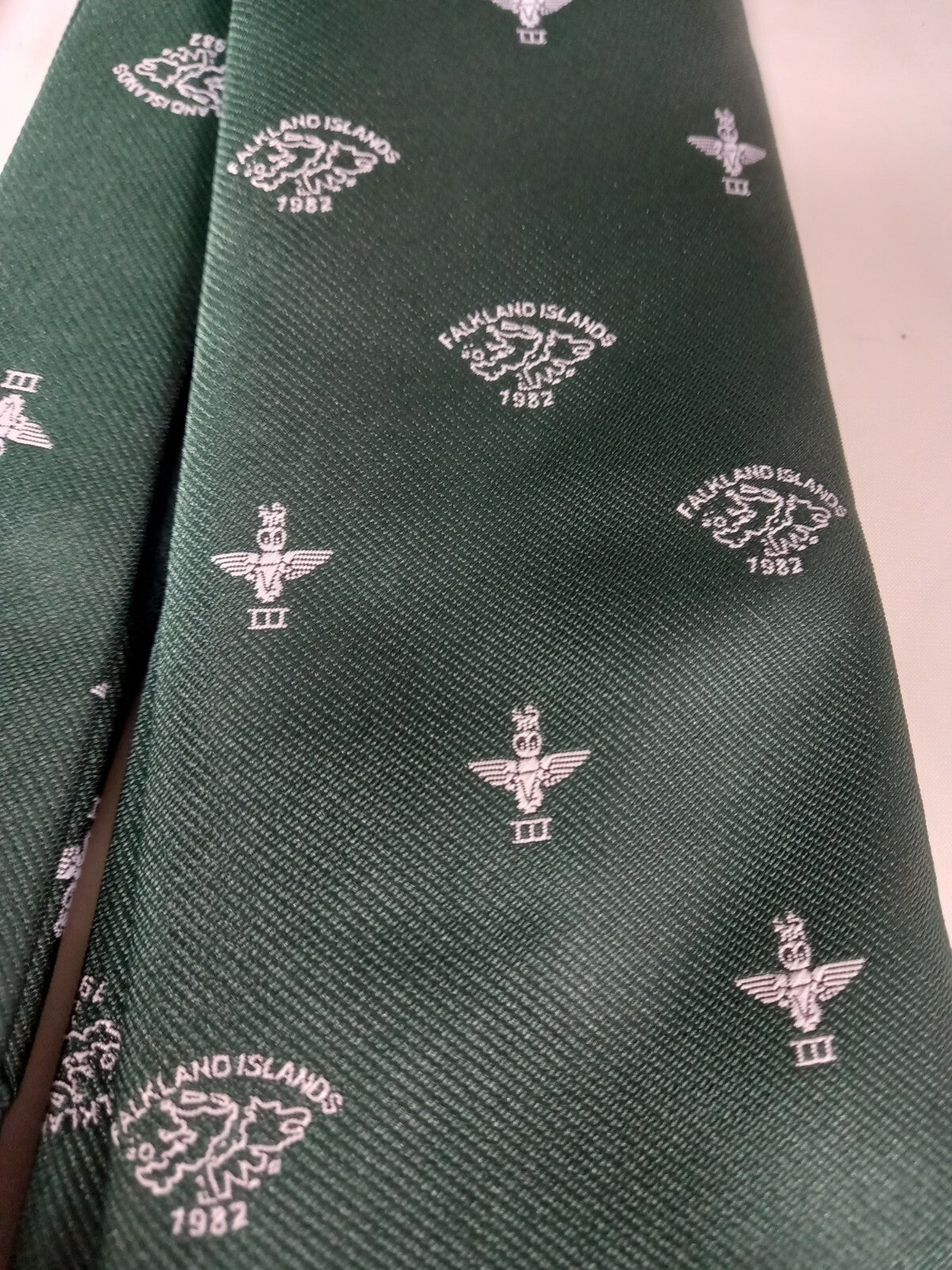 Parachute Regiment Tie 2 & 3 Para Reg Falklands 1982 Embroidered British Made