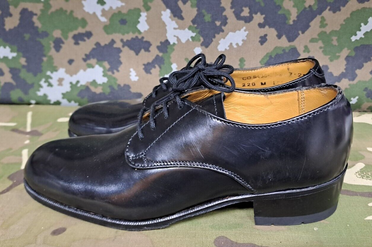 NEW Women's British Army Military Surplus Formal Parade Dress Leather Shoes 3 M