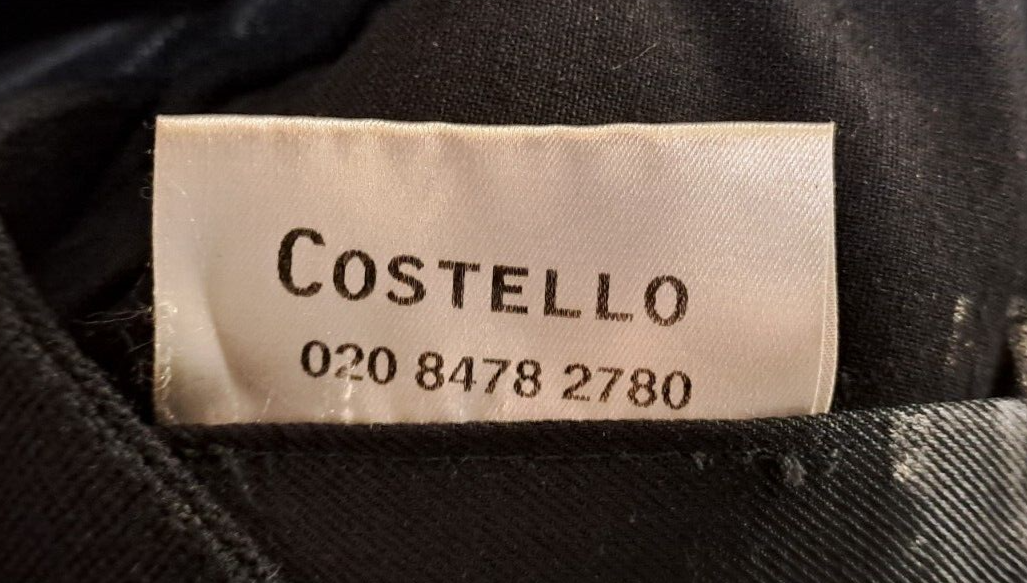 Genuine Costello Tailored British Army Military Officer’s Mess Dress Uniform