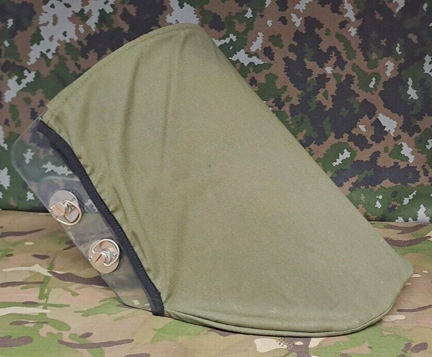 British Army Military Surplus Ballistic Anti Mine Blast Ballistic Hel met Visor