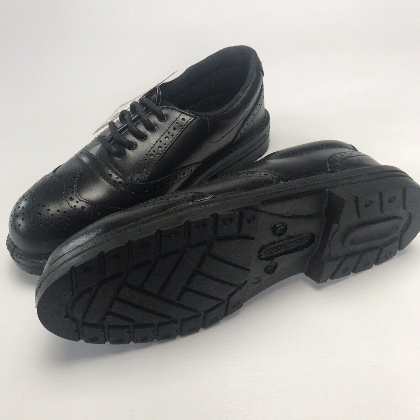 NEW Portwest Steelite Work Executive Brogue Safety Shoe Full Leather - 6 UK