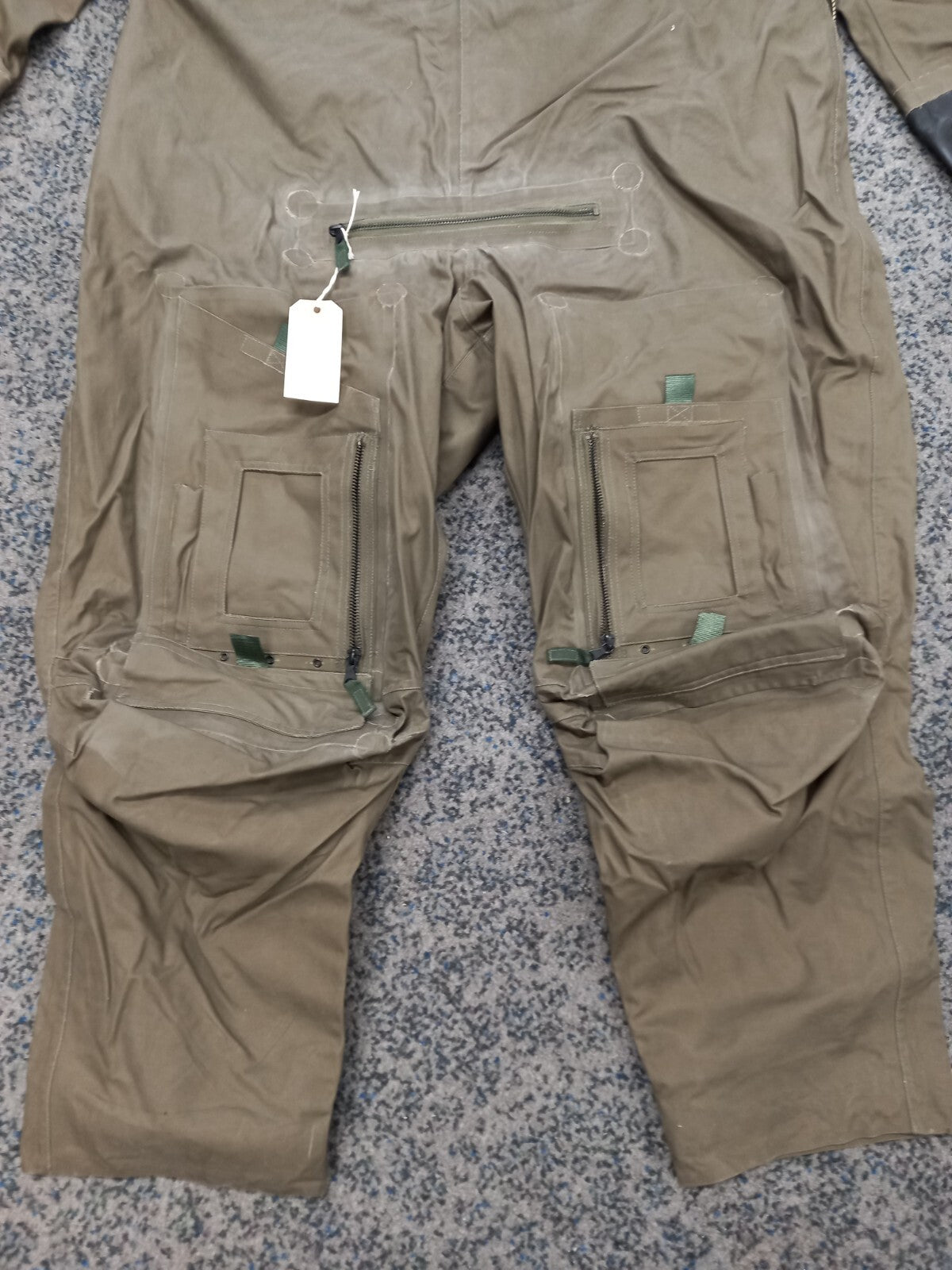 Beaufort Aircrew Jet Pilot Immersion Coverall MK10 Suit Green Army Issue - 9