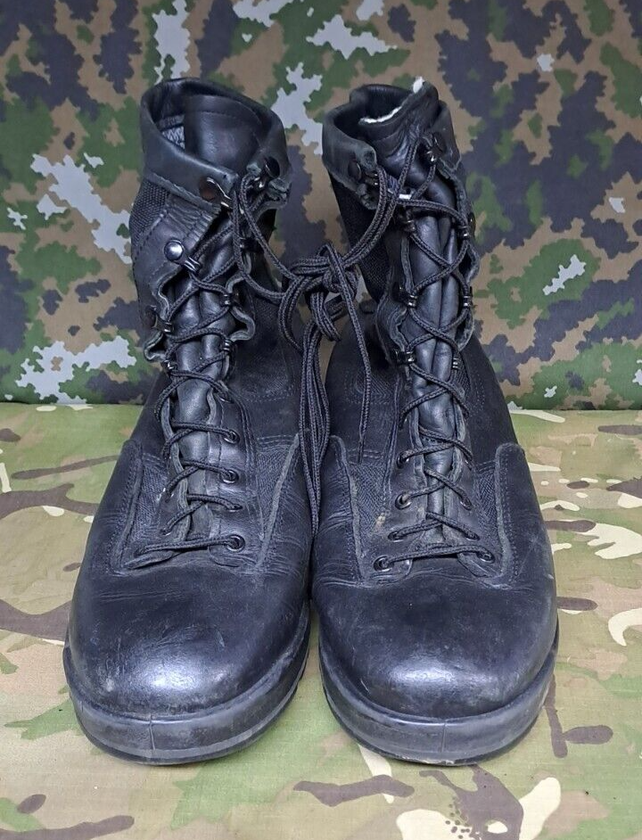 Genuine US Army Belleville 700V Black Gore-Tex Flight Combat Boots - 11 W
