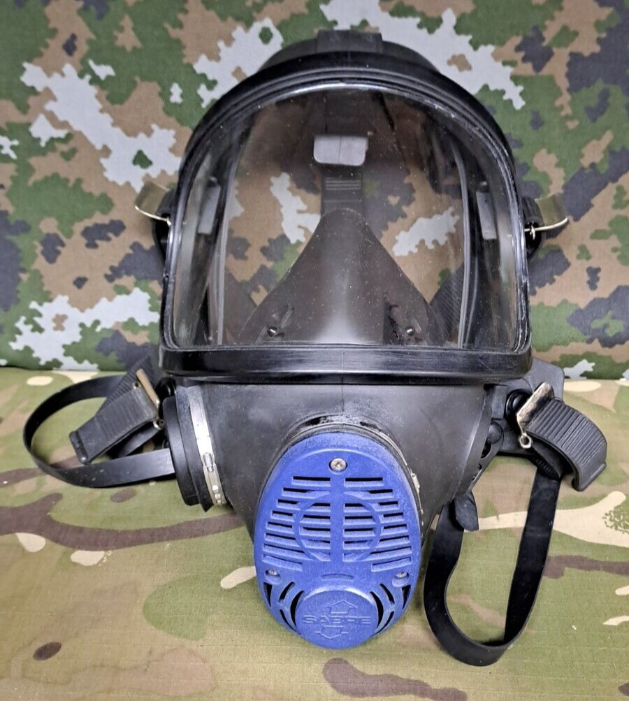 NEW Scott Sabre Safety Full Face Gas Mask Panoramic Respirator Prepper