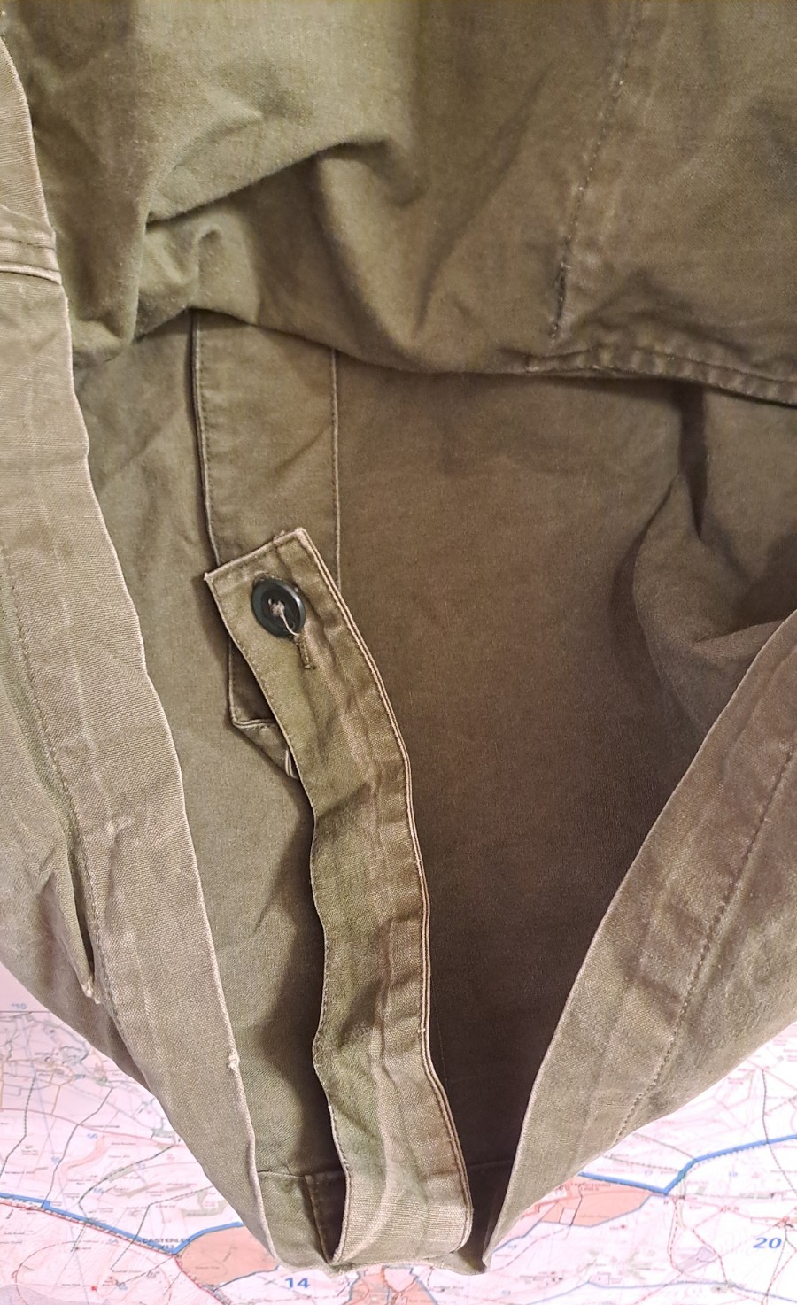 Genuine Vintage British Army Cadet Windproof Mountain Smock Military Oasis Mod