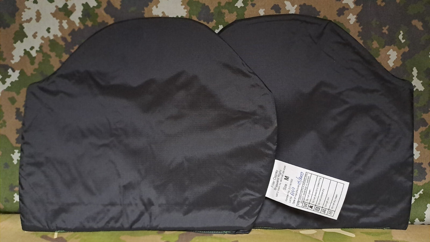 Genuine British Army Military SAS Osprey Brassard Ballistic Soft Filler Plates