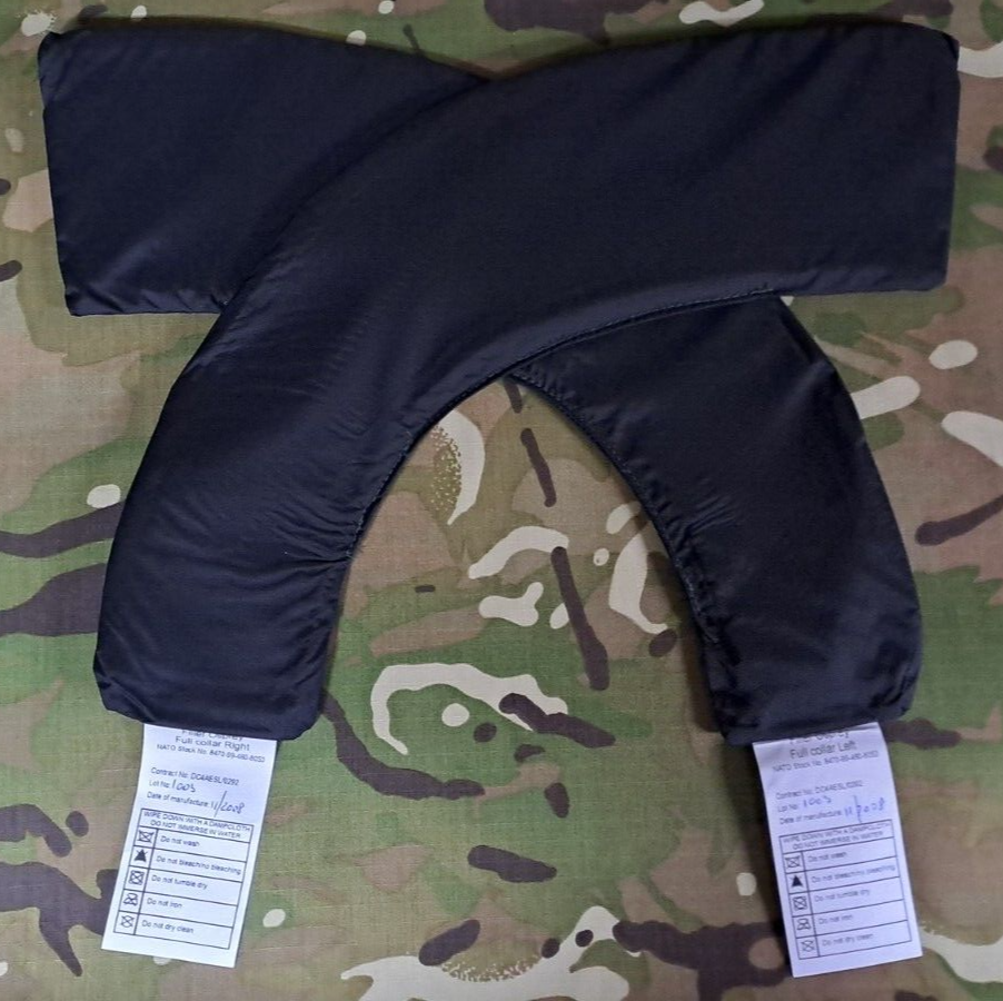 Genuine Army Military Surplus MK2 Osprey Full Collar Filler Plates Black Set