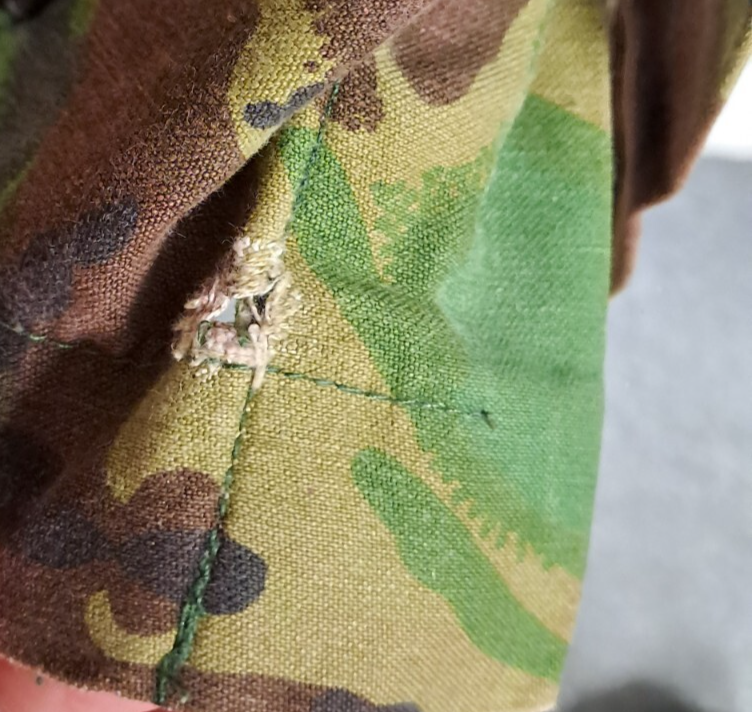 VINTAGE COLD WAR ERA BRITISH ARMY MILITARY DPM CAMO COMBAT SMOCK JACKET 180/104
