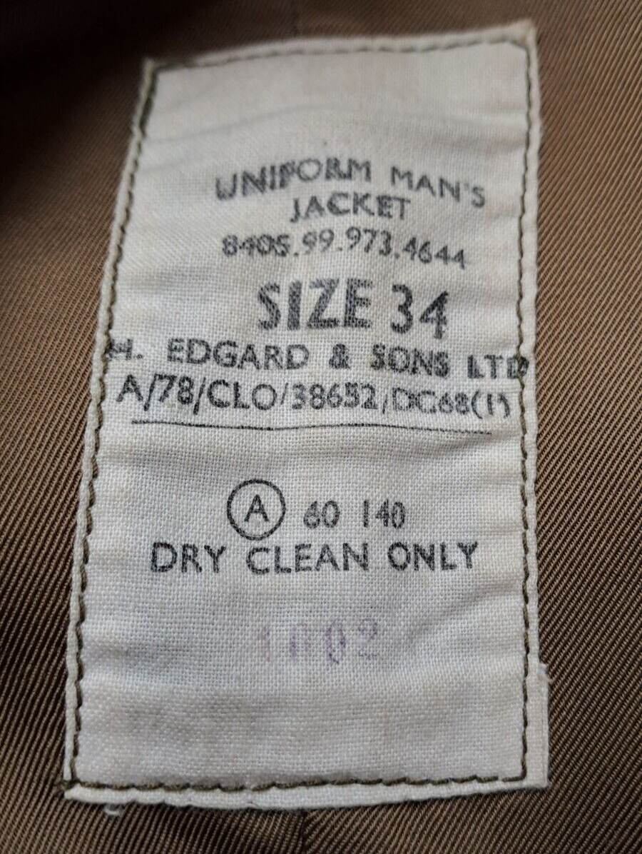 Genuine British Army Military Surplus No2 Dress Jacket Tunic Artillery Regiment