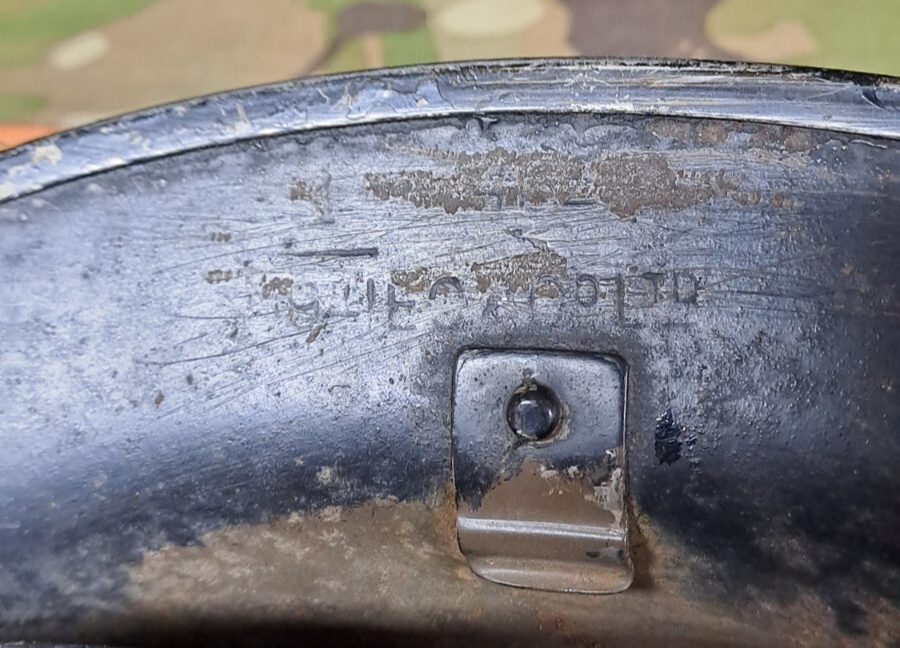 WW2 Original British Army Military Combat Steel Helmet Tommy Brodie & Liner