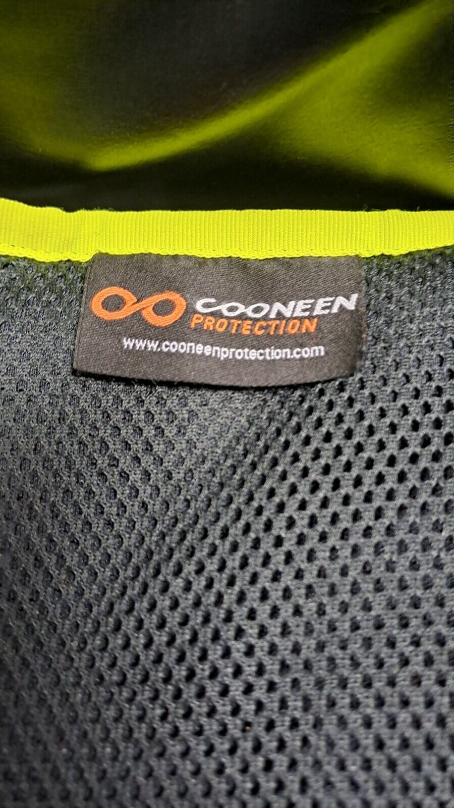Genuine Ex Police Cooneen Protection Body Armour Vest Ballistic Hi Viz - XL