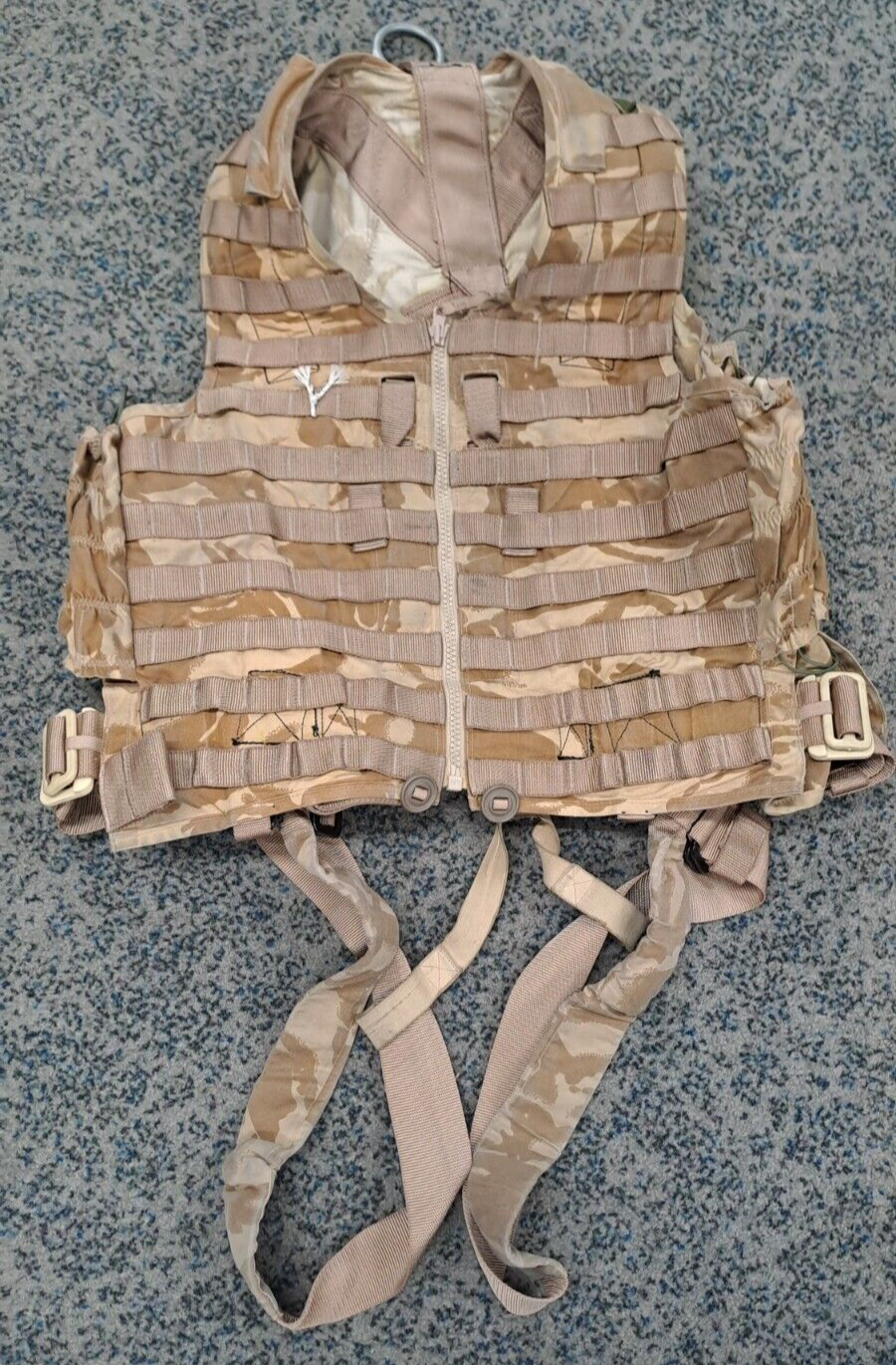 RARE Original RAF Desert DPM MK60 Life Preserver Armour Capable Vest Size 4