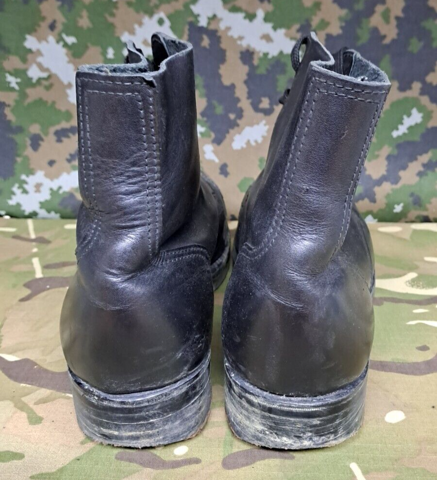 British Army Military Surplus Drill Parade Dress Combat Tapped Boots - 8 L
