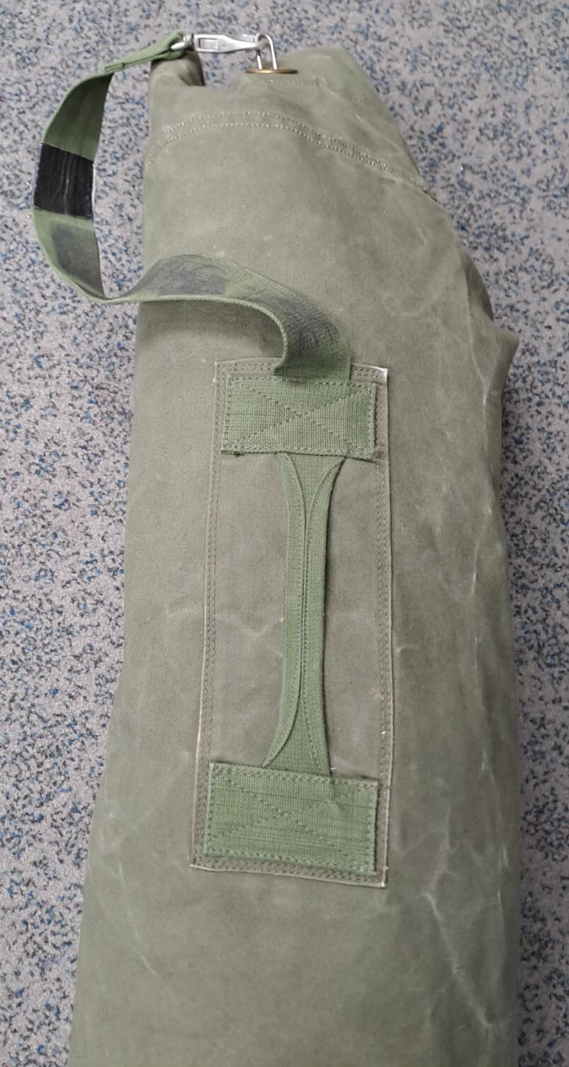 Genuine British Army Military Green Canvas Kitbag / Duffle Bag / Seasack