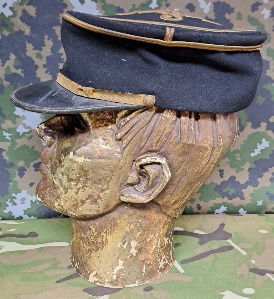 Rare Original French WWII Era French Troupes de Marine Colonial Navy Troops Kepi