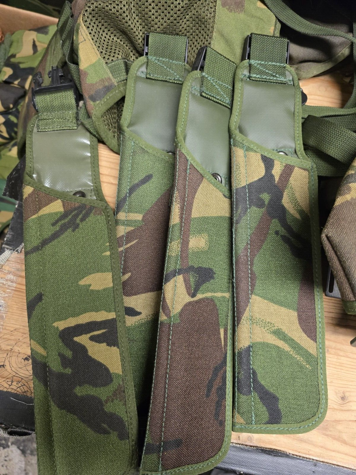 Genuine British Army Woodland DPM Webbing Set Airsoft Job Lot Bundle X 4