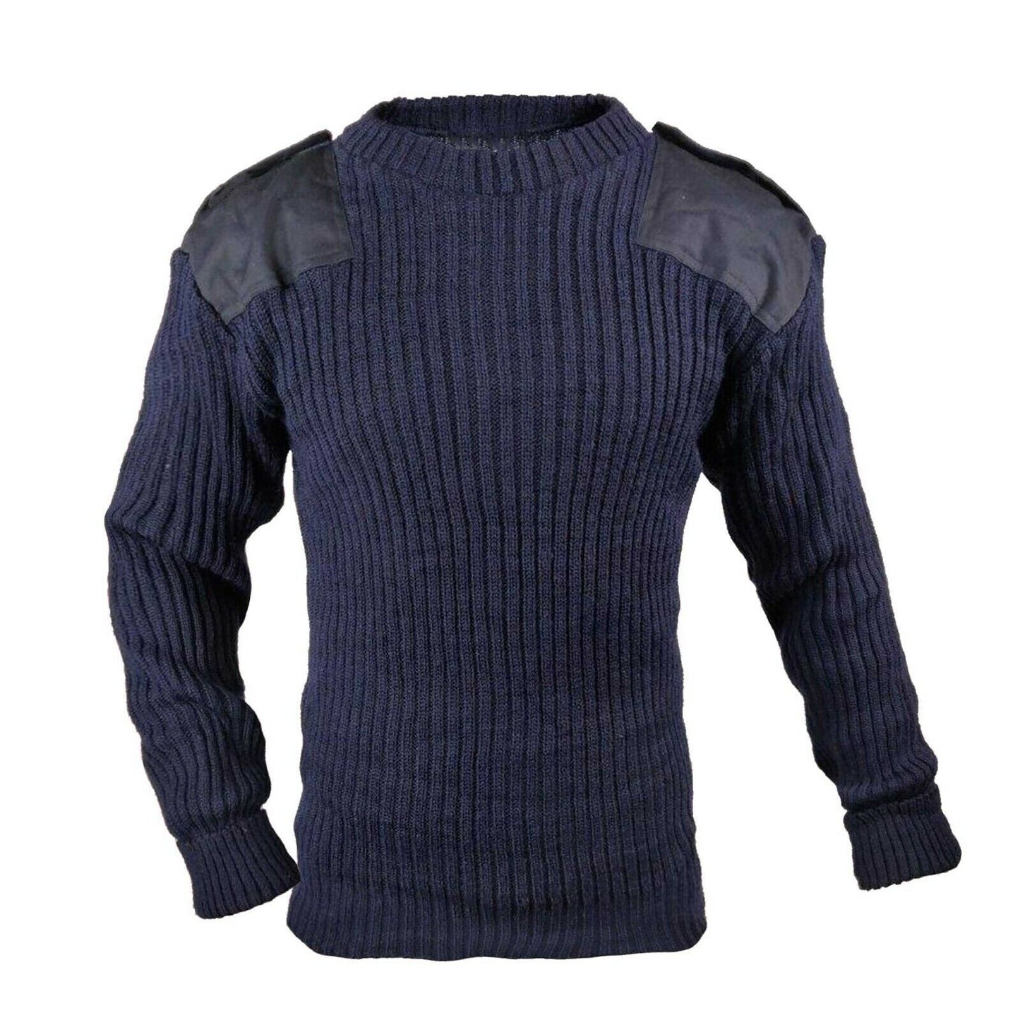 New Royal Navy RN Blue Heavy Round Neck Pullover Heavy Jumper British Military