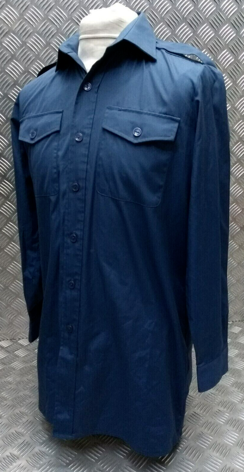 NEW BRITISH ROYAL NAVY ISSUE SURPLUS RN FR WORKING DRESS SHIRTS SIZE - 31