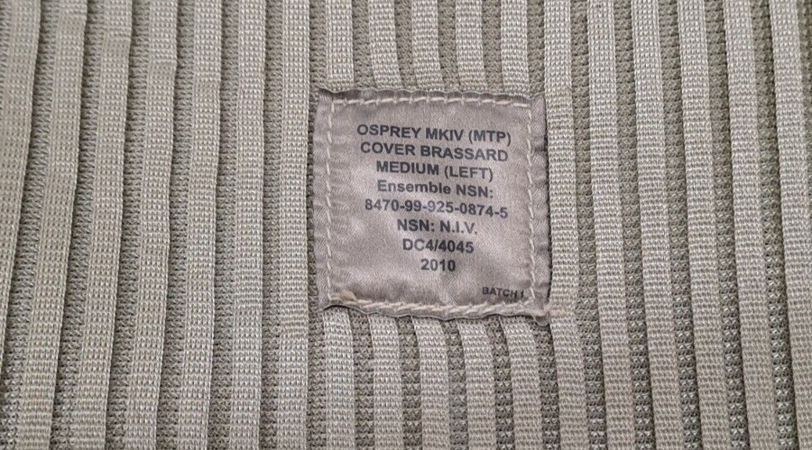 Genuine British Army SAS Brassards Shoulder MTP with Ballistic Filler Osprey - M