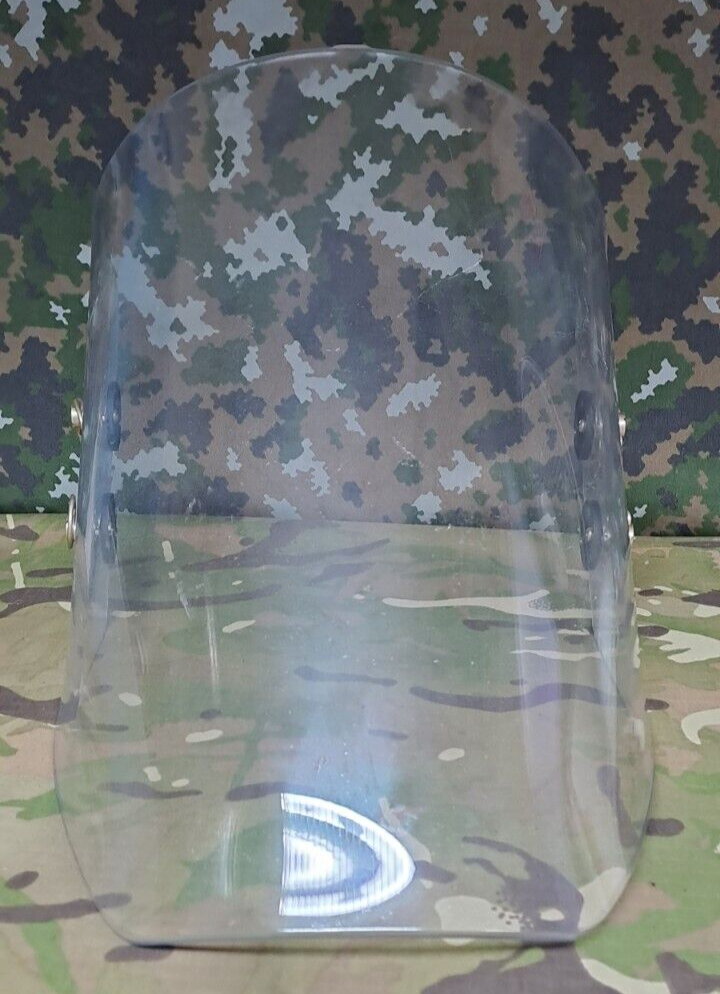 British Army Military Surplus Ballistic Anti Mine Blast Ballistic Hel met Visor