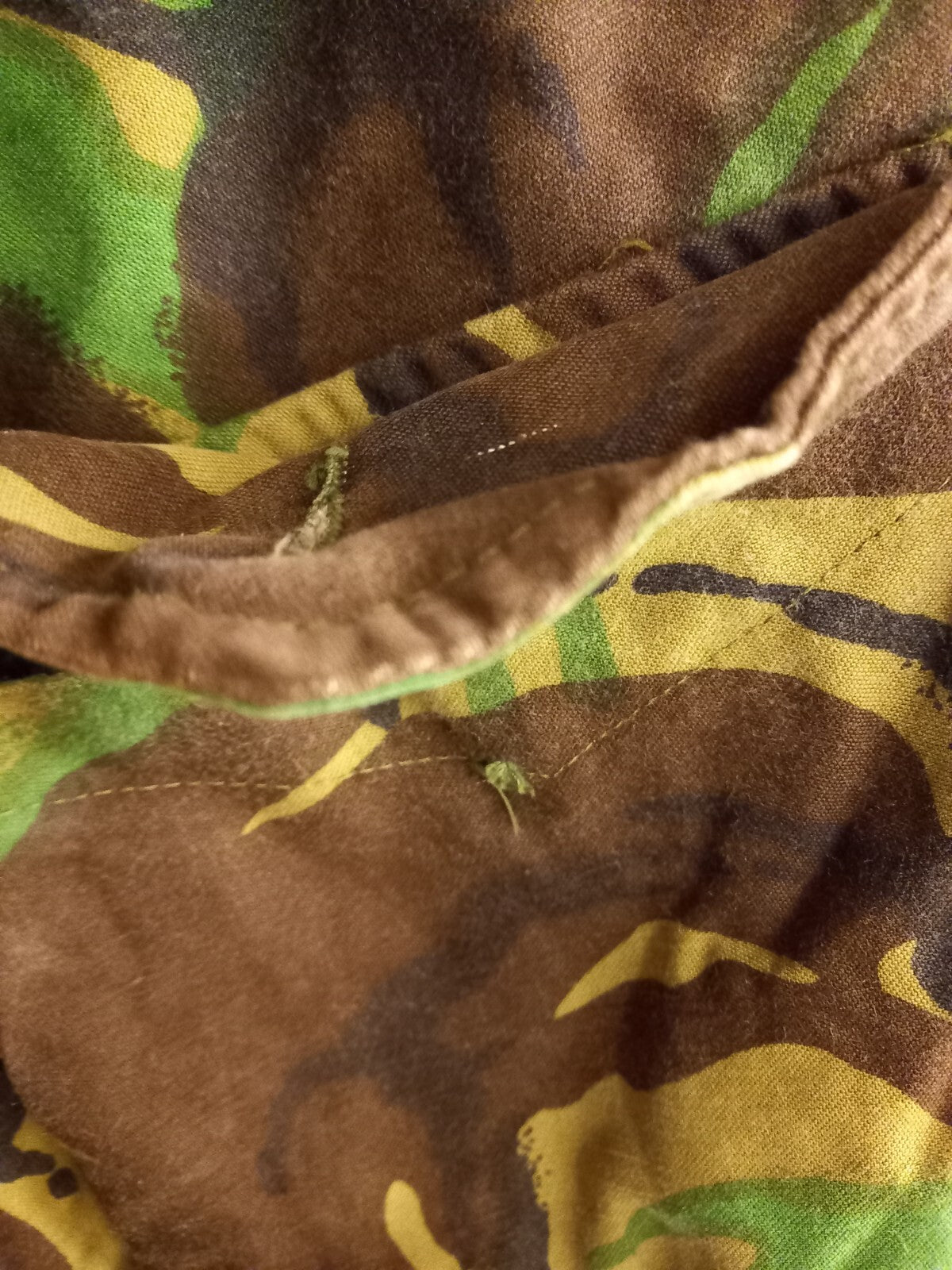 VINTAGE FALKLANDS ERA BRITISH ARMY MILITARY DPM COMBAT SMOCK JACKET - 180/96