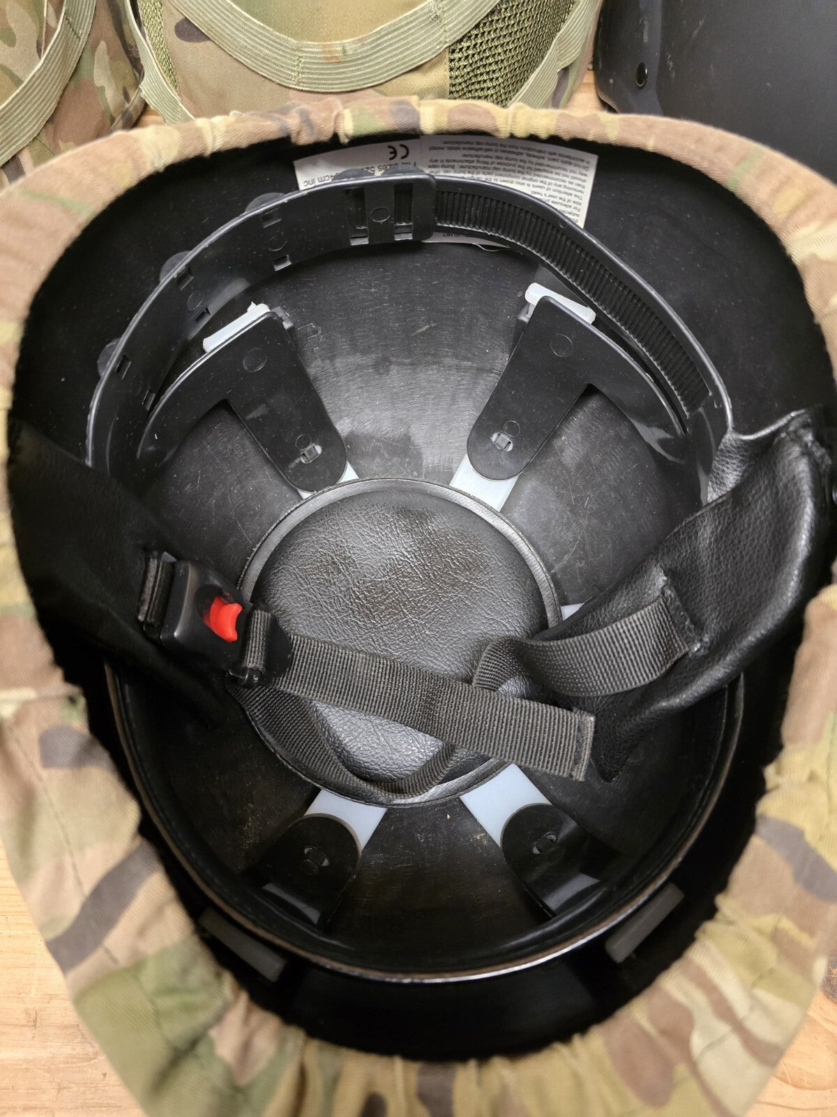 Genuine British Army Black Training Hel met for Cadets FRITZ Hel met Job Lots