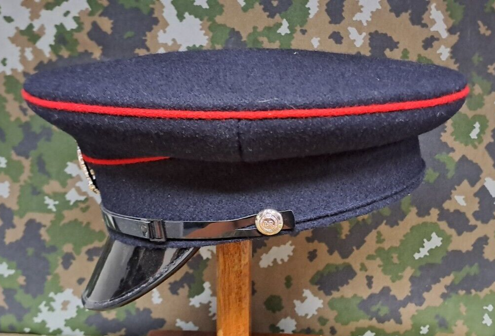 BRITISH ARMY MILITARY SURPLUS ROYAL ENGINEERS REGIMENT MENS CAP HAT - 55 CM