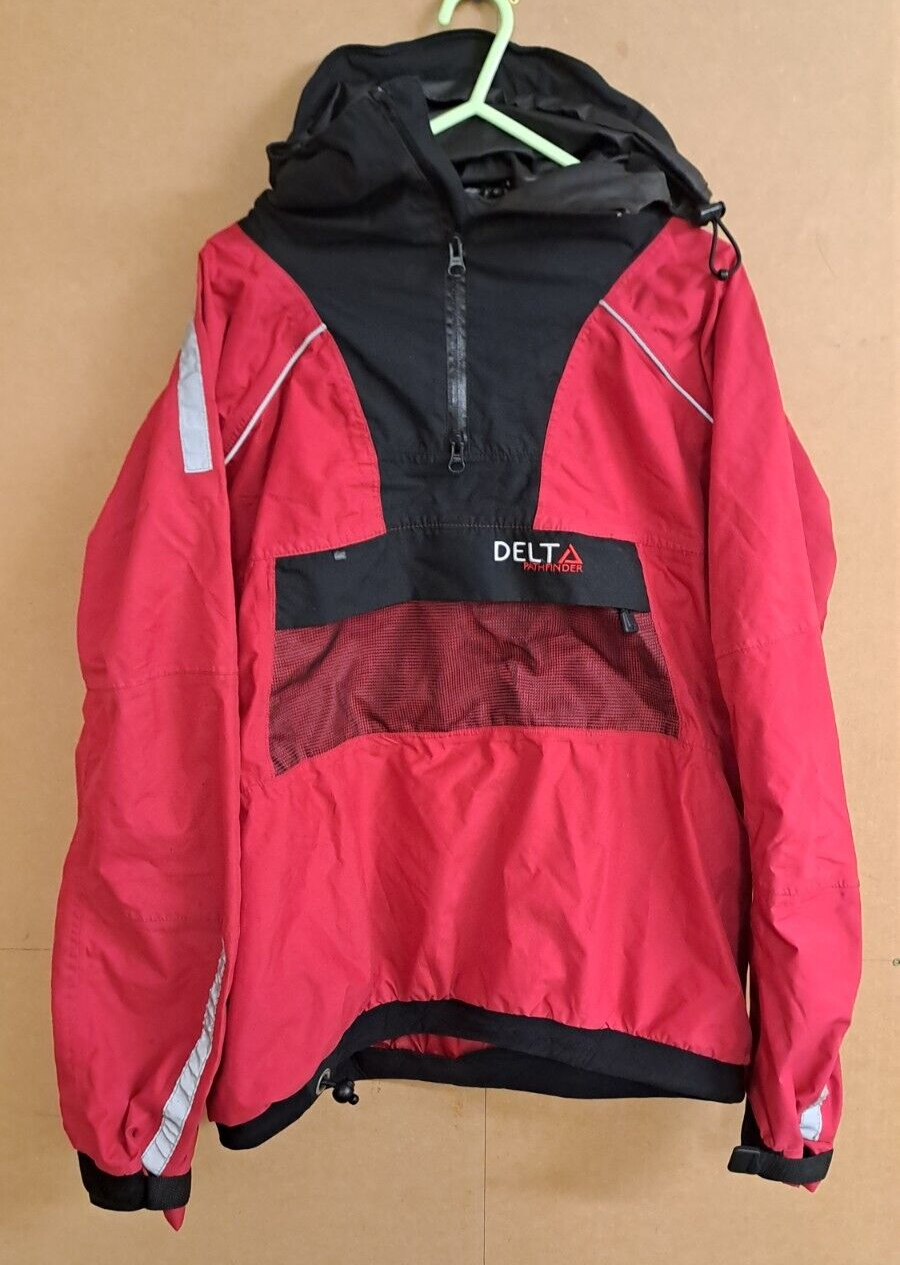 Genuine Delta Pathfinder Waterproof Paddle Jacket Kayaking Hiking - M