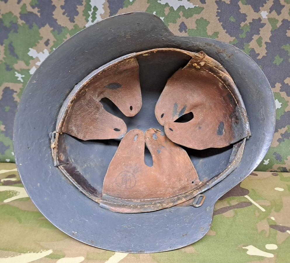 Rare Original Vintage Spanish Army Military Issue Surplus M1926 Helmet
