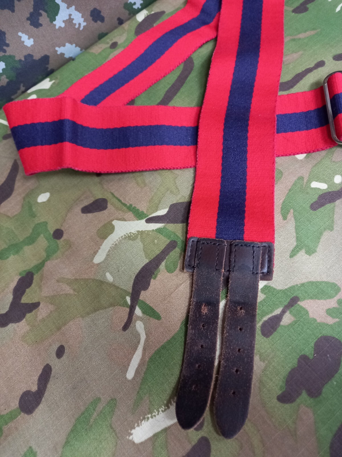 British Army Military Liverpool OTC Stable Belt Uniform Parade Dress - 42"