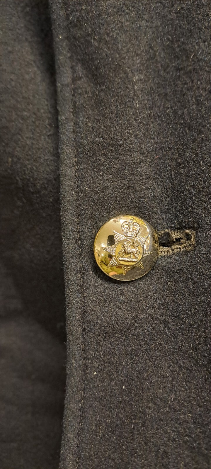 Rare British Army Issue PWRR Princess of Wales Royal Regiment Dress Cape Cloak